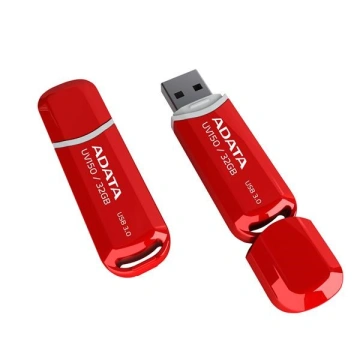 ADATA Flash Disk 32GB USB 3.0 Dash Drive UV150, červený (R: 90MB / s, W: 20MB / s)