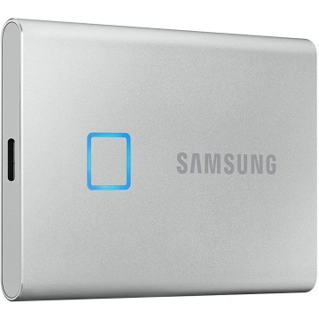 Samsung T7 Touch - 1TB, strieborná