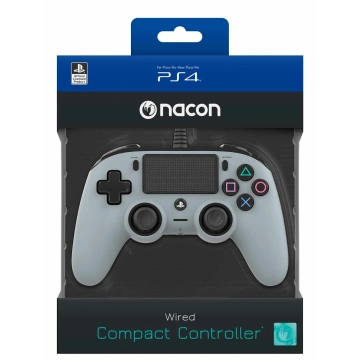 Nacon Wired Compact Controller (šedivá verzia)