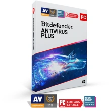 Bitdefender Antivirus Plus, 3 PC, 3 YEARS, ESD
