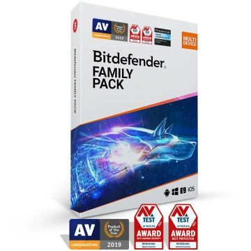 BitDefender Family pack 2020 pre 15 zariadení na 1 rok (box)