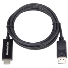 PremiumCord DisplayPort na HDMI kábel 5m M / M