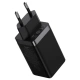 Baseus GaN5 Pro, 2x USB-C, USB-A, 65W, black