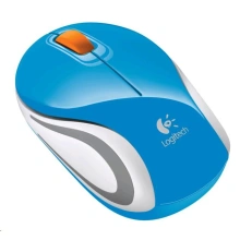 Logitech myš bezdrôtová Wireless Mouse M187 Blue (910-002733)