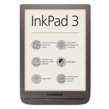 PocketBook 740 inkpad 3 tmavo hnedý