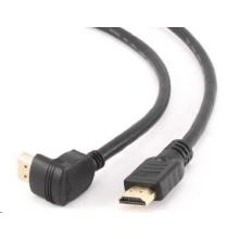 GEMBIRD Kábel HDMI 3m, 90 ° konektor
