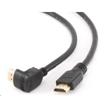 GEMBIRD Kábel HDMI 3m, 90 ° konektor