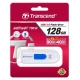 Transcend JetFlash 790W 128 GB USB 3.1 Gen 1, white/blue