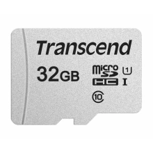 TRANSCEND Micro SDHC 300S 32GB UHS-I U1, s adaptérom