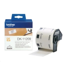 BROTHER DK-11209 Úzke adresné štítky 29x62mm (800 ks)