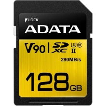 ADATA SDXC Premier One 128GB 290 / 260MB / s UHS-II U3