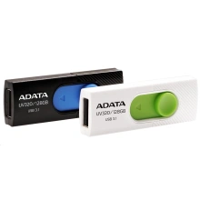 ADATA Flash Disk 64GB USB 3.1 Dash Drive UV320, Black / Blue