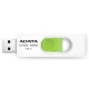ADATA Flash Disk 64GB USB 3.1 Dash Drive UV320, White / Green