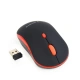 GEMBIRD myš MUSW-4B-03-R, čierno-červená