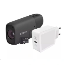 Canon PowerShot ZOOM Essential Kit, černá (5544C007)