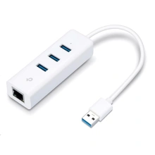 TP-Link UE330 USB 3.0 to Gigabit Ethernet Adapter RJ45 + 3x USB 3.0 hub