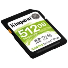 Kingston SDXC Canvas Select Plus 512GB 100MB / s UHS-I