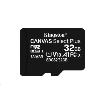 Kingston Canvas Plus microSDHC 32GB bez adaptéra