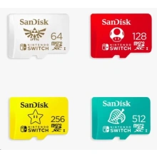 Sandisk Micro SDXC pre Nintendo Switch 64GB 100 MB / s UHS-I U3