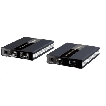 PremiumCord HDMI extender s USB na 60m cez Ethernet