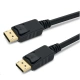 PremiumCord DisplayPort 1.3 prípojný kábel M / M, pozlátené konektory, 2m