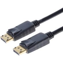 PremiumCord DisplayPort 1.3 prípojný kábel M / M, pozlátené konektory, 3m