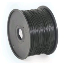 Gembird tlačová struna (filament), PLA, 1,75mm, 1kg, čierna