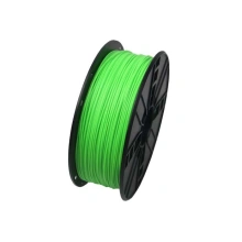 Gembird tlačová struna (filament), ABS, 1,75mm, 1kg, fluorescenčné zelená
