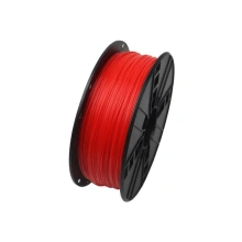 Gembird tlačová struna (filament), PLA, 1,75mm, 1kg, fluorescenčné červená