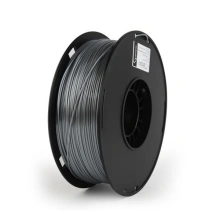 Gembird tlačová struna (filament), PLA +, 1,75mm, 1kg, strieborná