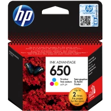HP náplň č.650 - Farebná (CZ102AE)
