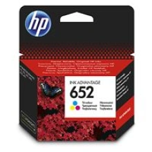 HP 652 Tri-color Original Ink Advantage Cartridge,, F6V24AE