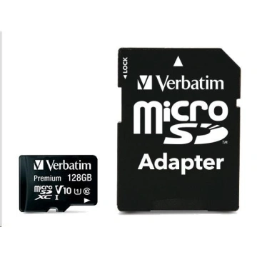 Verbatim Premium U1 Micro SecureDigital SDHC / SDXC 128GB