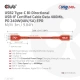 Club3D kabel USB-C, USB-IF Certifikovaný 480Mb, PD 240W(48V/5A) EPR, obousměrný, 3m