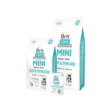 Brit Care Mini Grain Free Light Sterilized - suché krmivo pro psy - 2 kg
