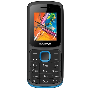 Aligator D210 Dual SIM, čierno-modrý