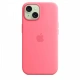 Apple iPhone 15 Silicone Case s MagSafe, pink