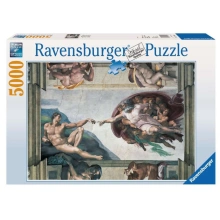 Ravensburger puzzle Stvoření Adama