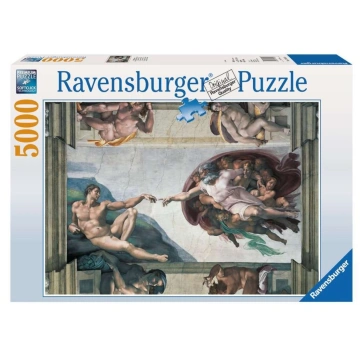 Ravensburger puzzle Stvoření Adama