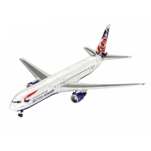 Revell  Plastic Modelkit letadlo 03862 - Boeing 767-300ER (British Airways Chelsea Rose) (1:144)