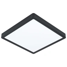 Eglo Fueva 5, čtverec, 28,5 cm, neutrální bílá, black