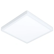 Eglo Fueva 5, čtverec, 28,5 cm, teplá bílá, IP44, white