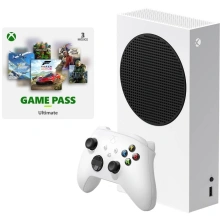 Xbox Series S 512GB, White + Game Pass Ultimate 3m