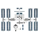 LEGO IDEAS 21321 Medzinárodná vesmírna stanica