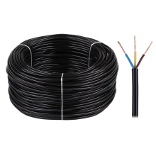 OMY 3x0,75 300/300V černý elektrický kabel