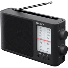 Sony ICF-506 Rádio s reproduktorom, čierna