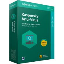 Kaspersky Anti-Virus 2018 CZ pre 1 zariadenie / 1 rok, obnova licencie