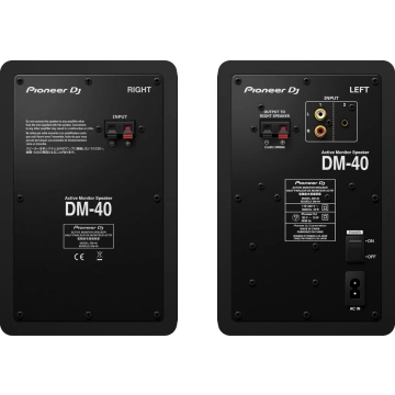 Pioneer DJ 2pás reproduktory čierne DM-40 čierna