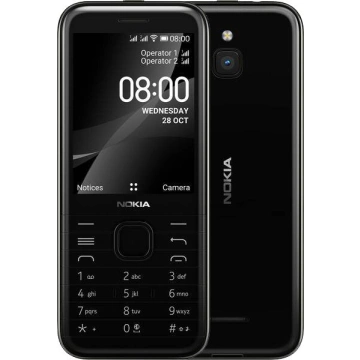 Nokia 8000 4G Dual SIM čierna
