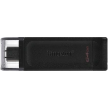 Kingston DataTraveler 70 - 64GB, čierná